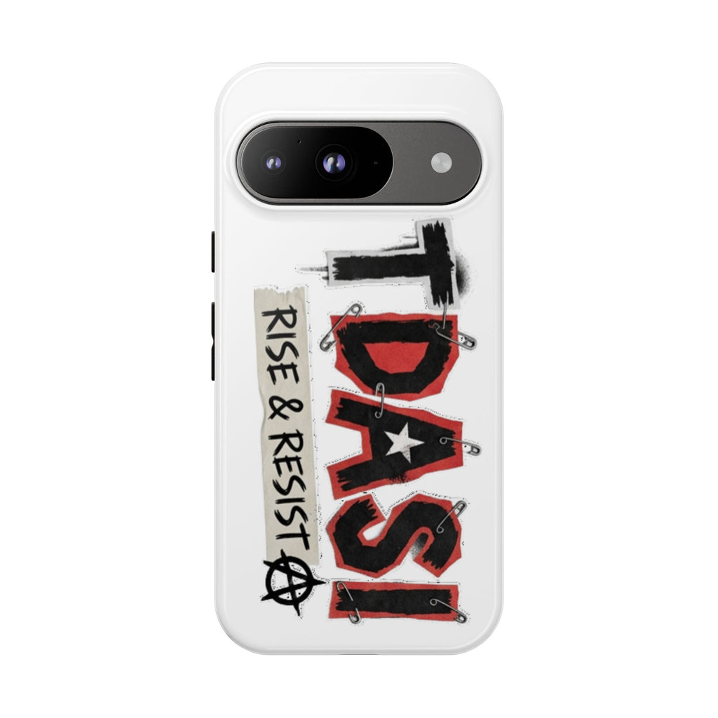 Tough Cases Phone Case – “TDASI Rise & Resist” Punk Graphic Protective Cover