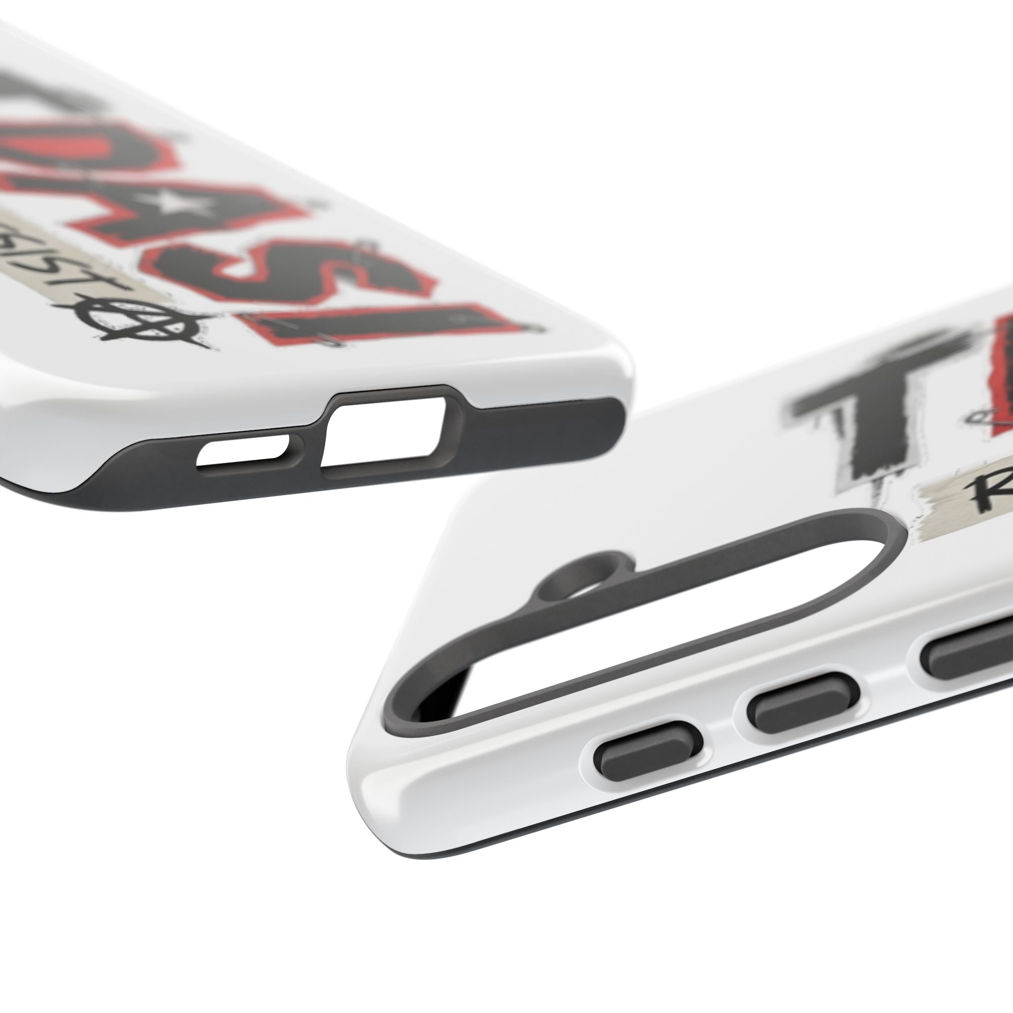 Tough Cases Phone Case – “TDASI Rise & Resist” Punk Graphic Protective Cover