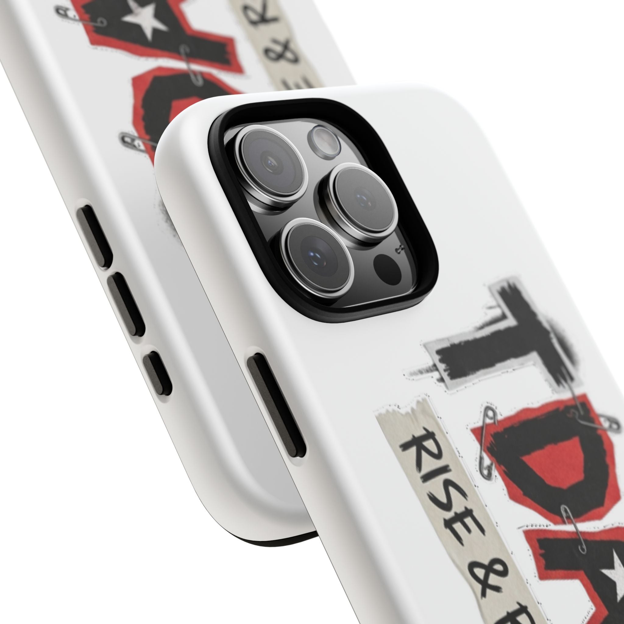 Tough Cases Phone Case – “TDASI Rise & Resist” Punk Graphic Protective Cover