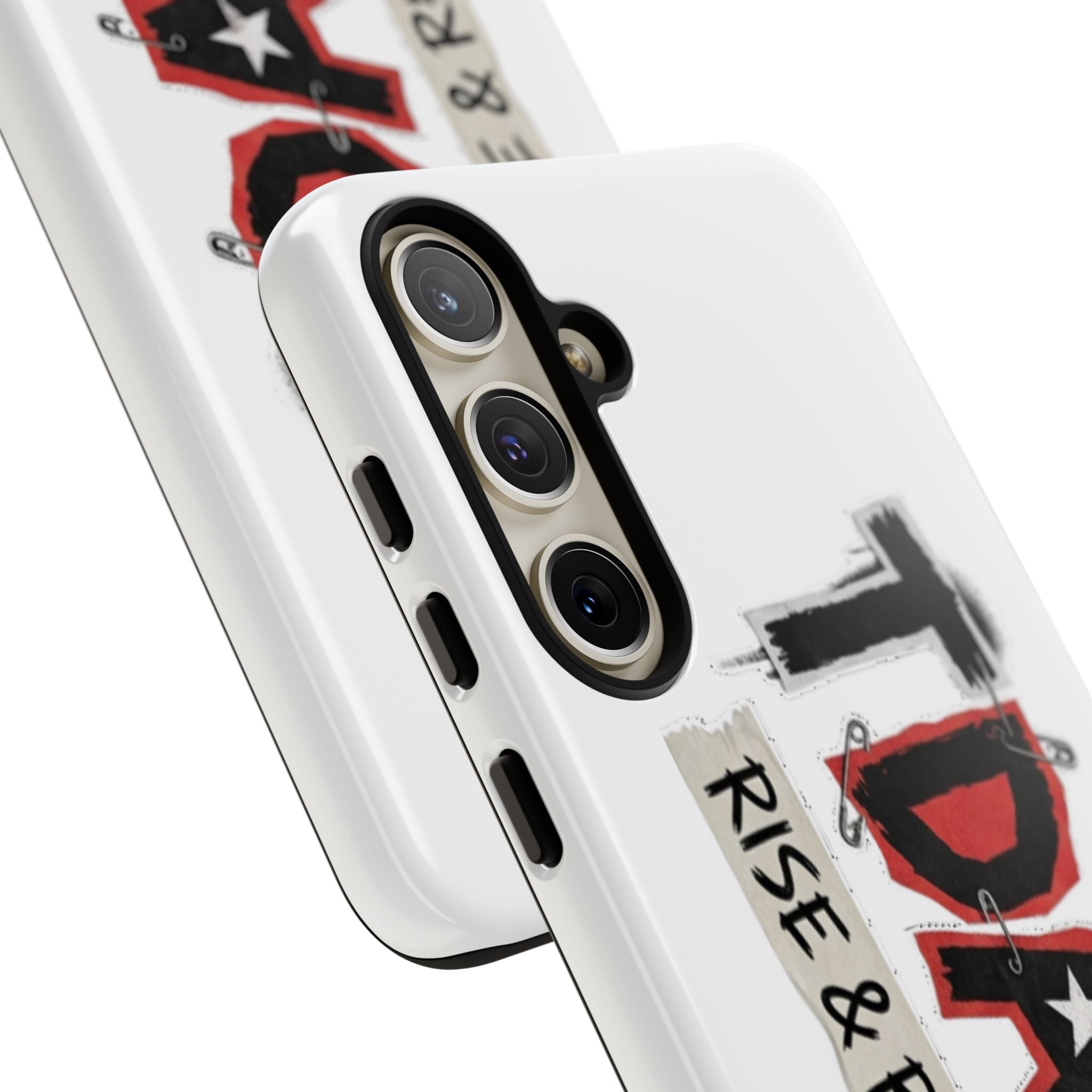 Tough Cases Phone Case – “TDASI Rise & Resist” Punk Graphic Protective Cover