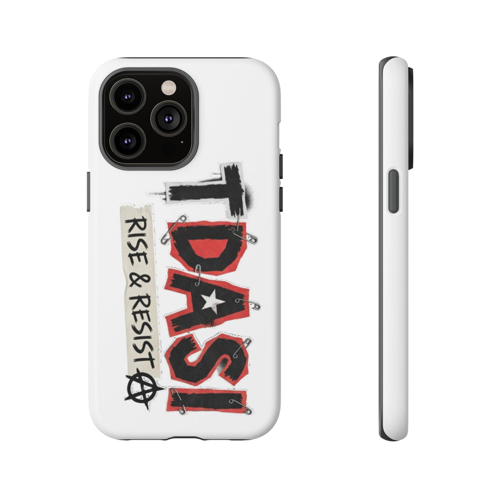Tough Cases Phone Case – “TDASI Rise & Resist” Punk Graphic Protective Cover