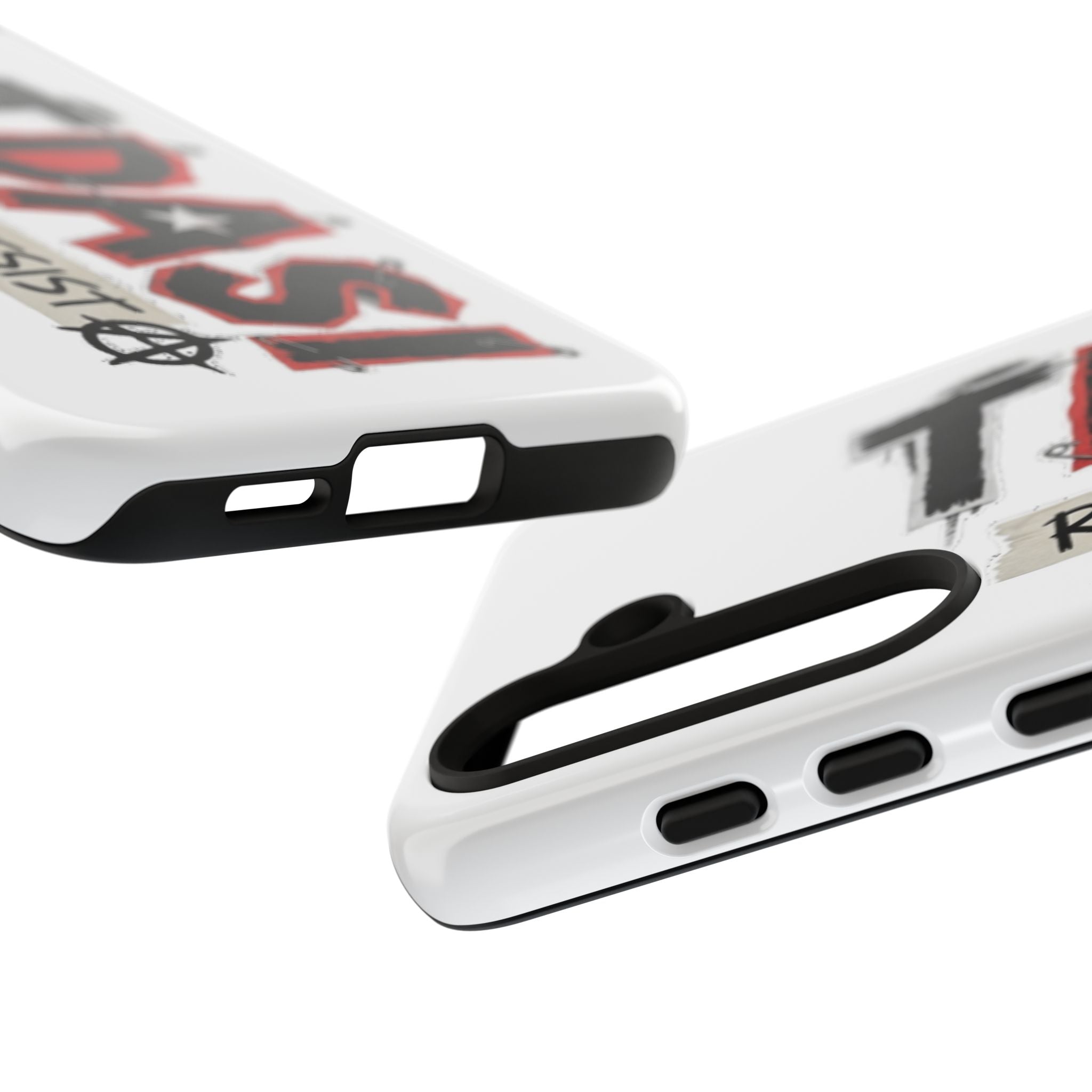 Tough Cases Phone Case – “TDASI Rise & Resist” Punk Graphic Protective Cover