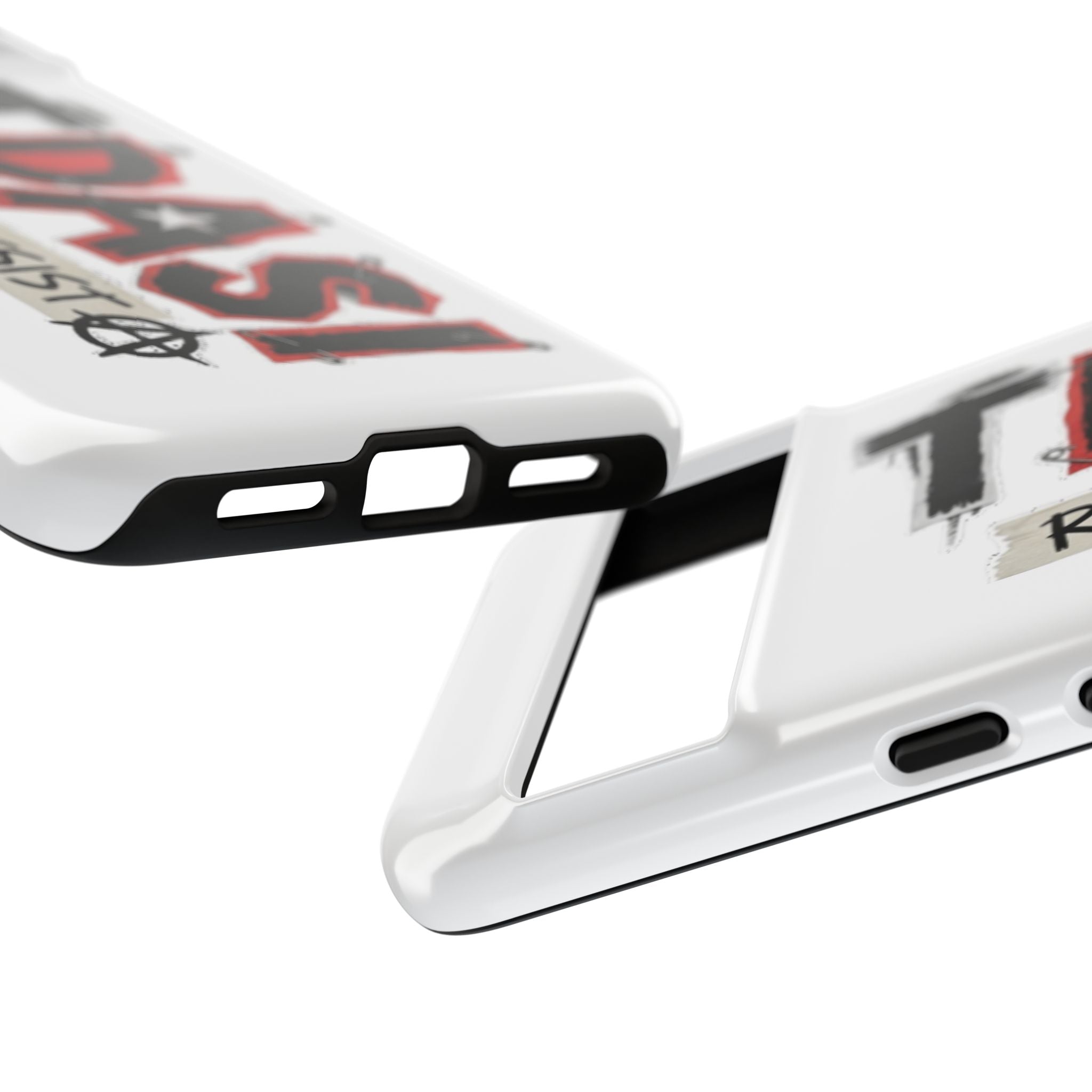 Tough Cases Phone Case – “TDASI Rise & Resist” Punk Graphic Protective Cover