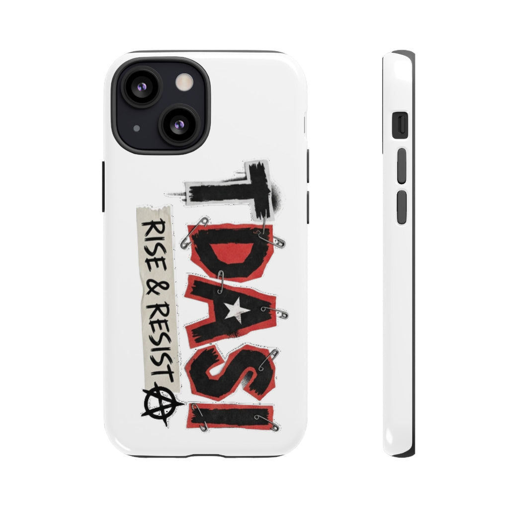 Tough Cases Phone Case – “TDASI Rise & Resist” Punk Graphic Protective Cover