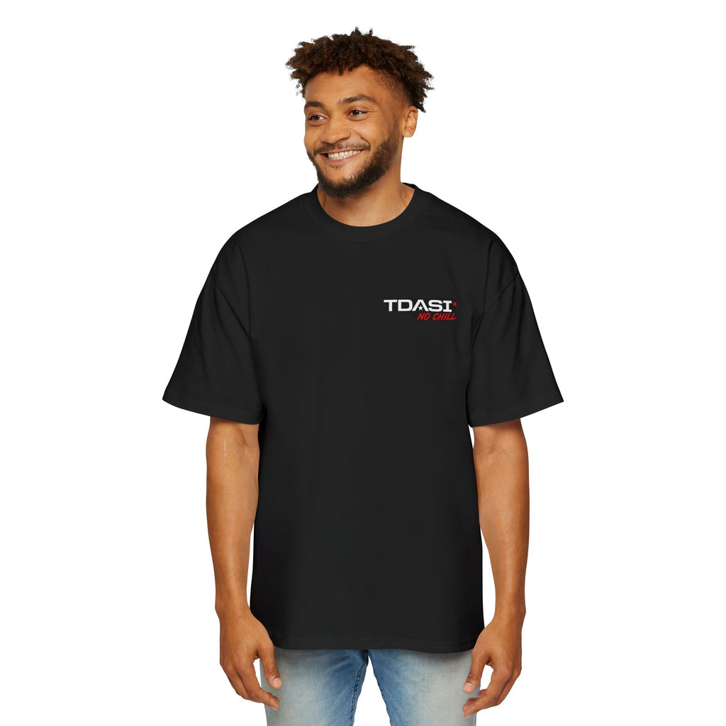 No Off Switch Tee — Racing Graphic Oversized Men’s T‑Shirt