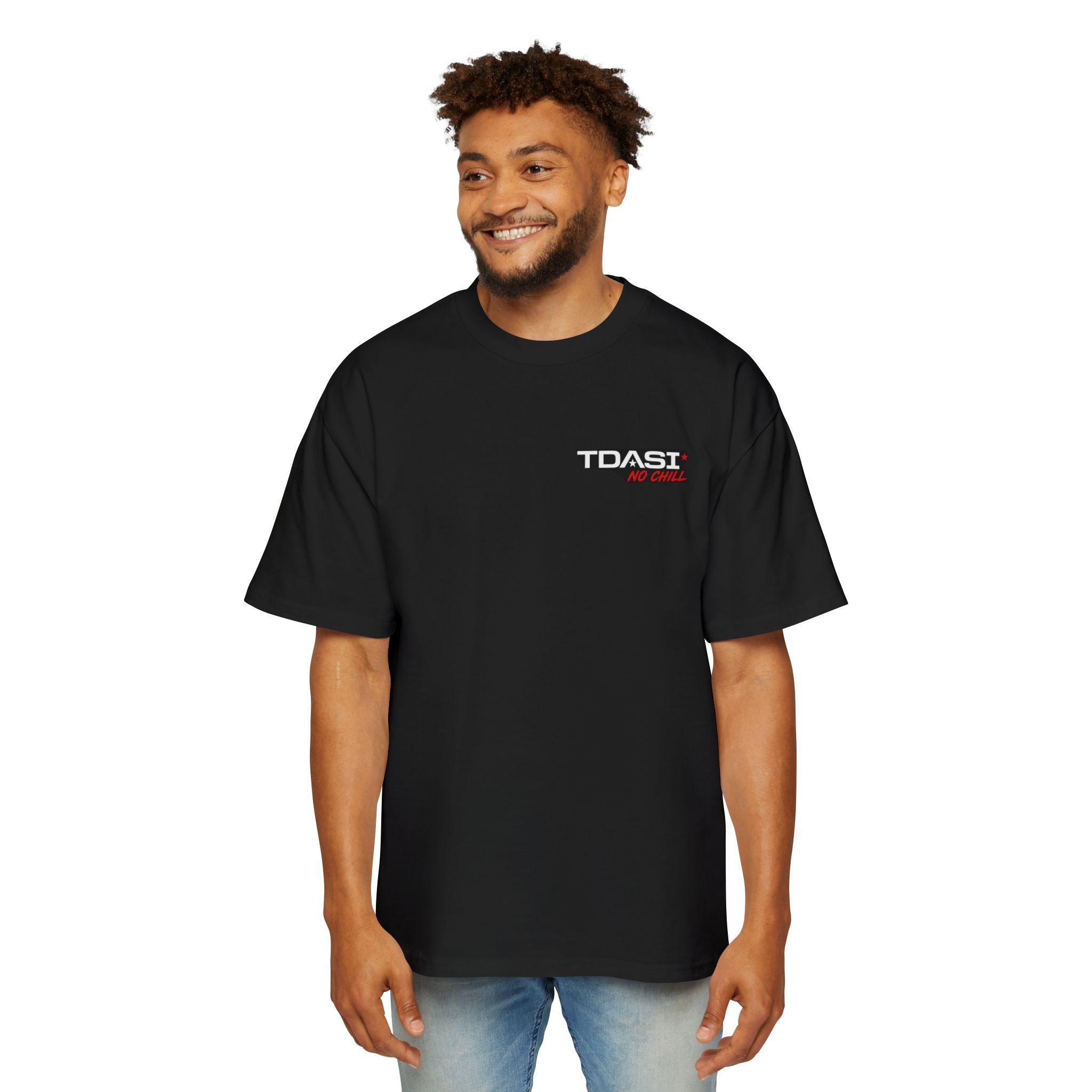 No Off Switch Tee — Racing Graphic Oversized Men’s T‑Shirt