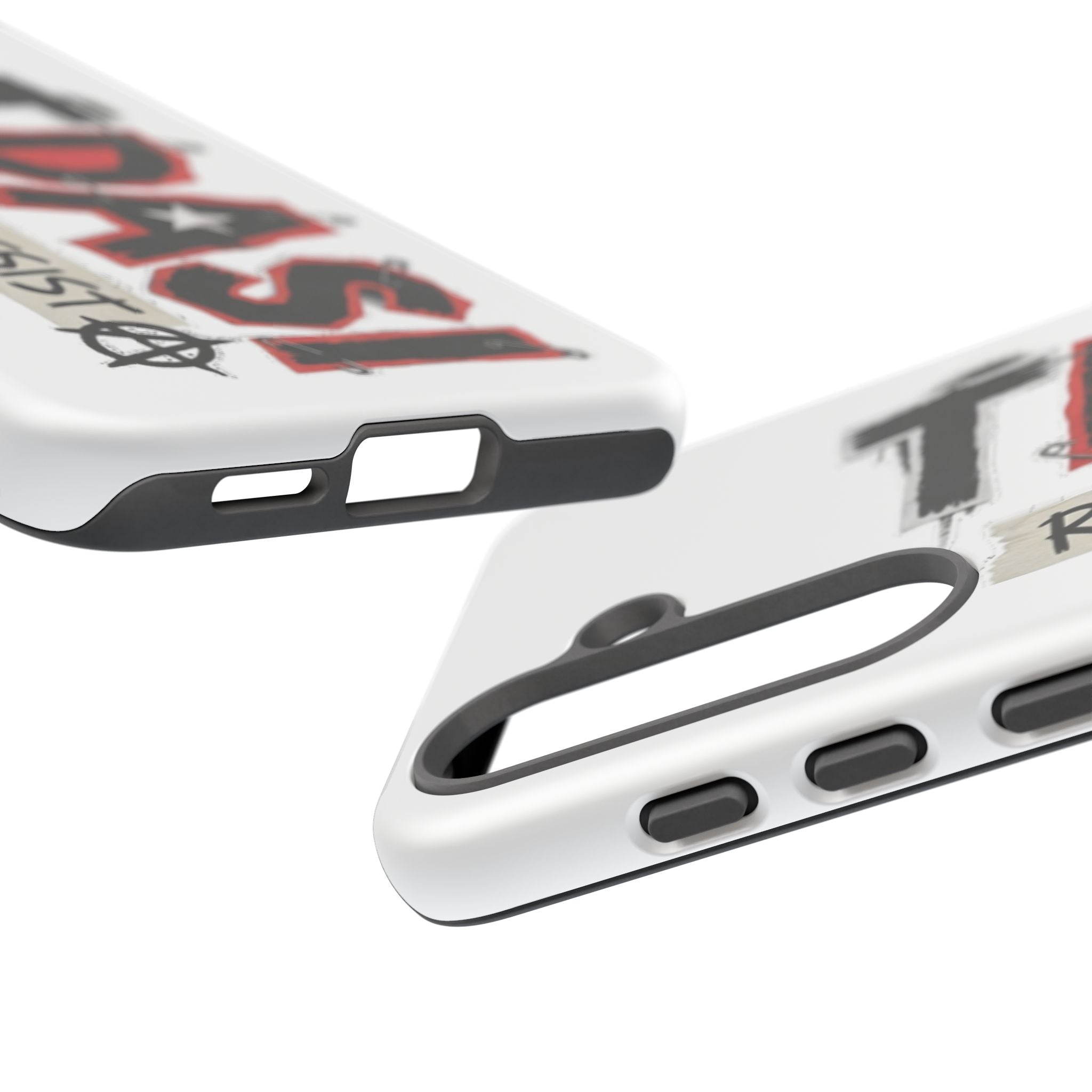 Tough Cases Phone Case – “TDASI Rise & Resist” Punk Graphic Protective Cover