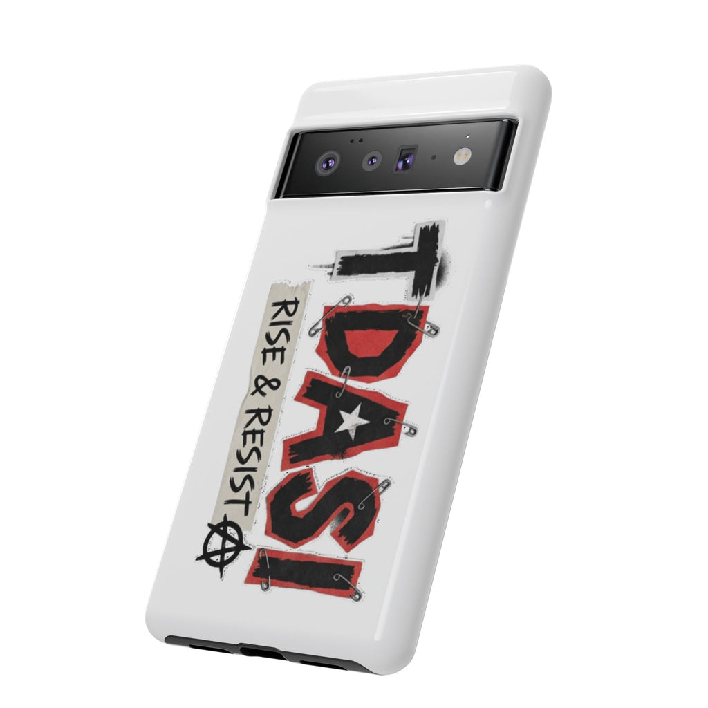 Tough Cases Phone Case – “TDASI Rise & Resist” Punk Graphic Protective Cover