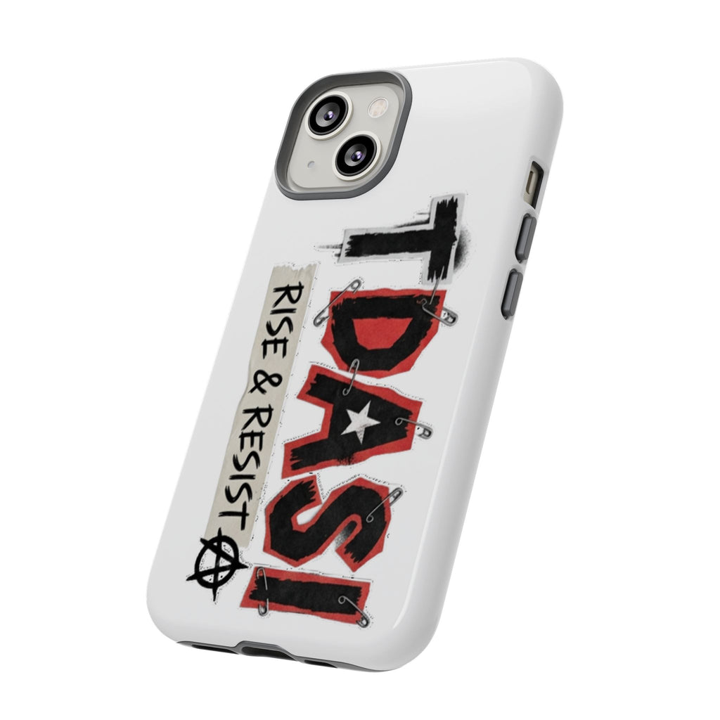 Tough Cases Phone Case – “TDASI Rise & Resist” Punk Graphic Protective Cover