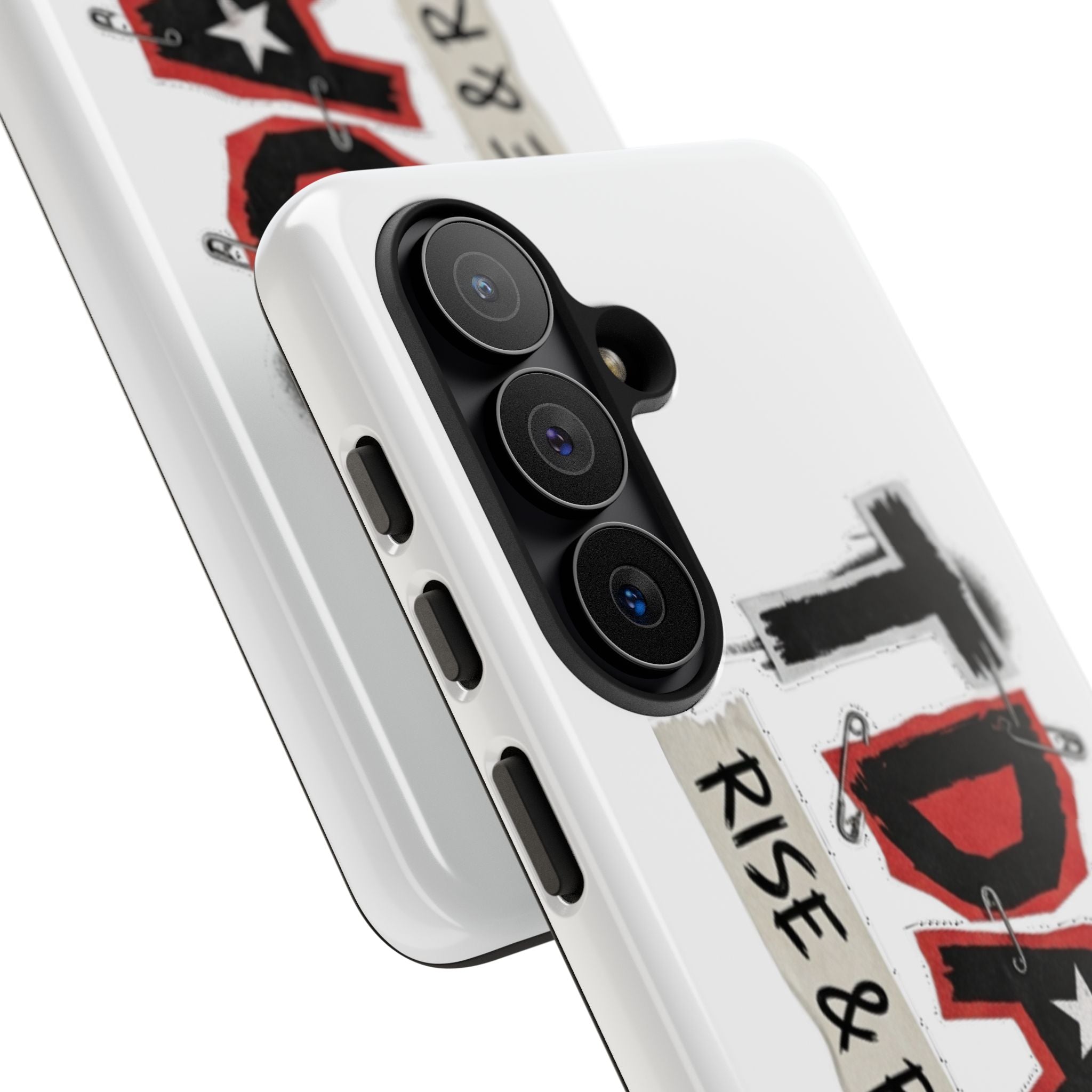 Tough Cases Phone Case – “TDASI Rise & Resist” Punk Graphic Protective Cover