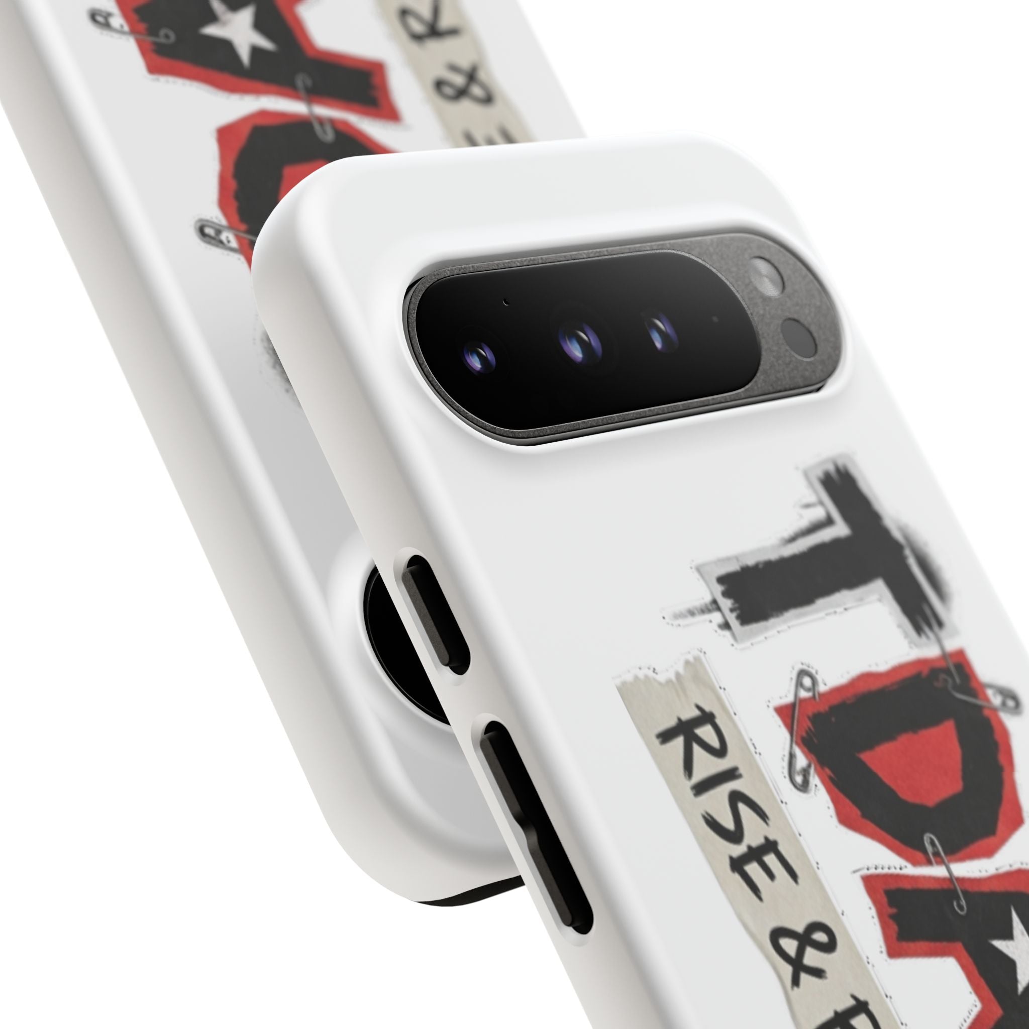 Tough Cases Phone Case – “TDASI Rise & Resist” Punk Graphic Protective Cover
