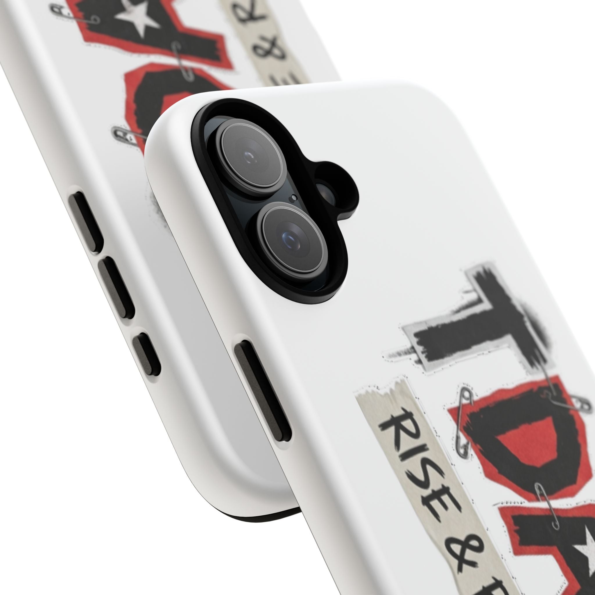 Tough Cases Phone Case – “TDASI Rise & Resist” Punk Graphic Protective Cover
