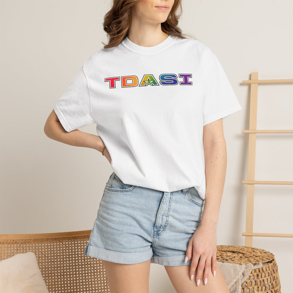 Logo T-Shirt — Garment-Dyed Casual Tee