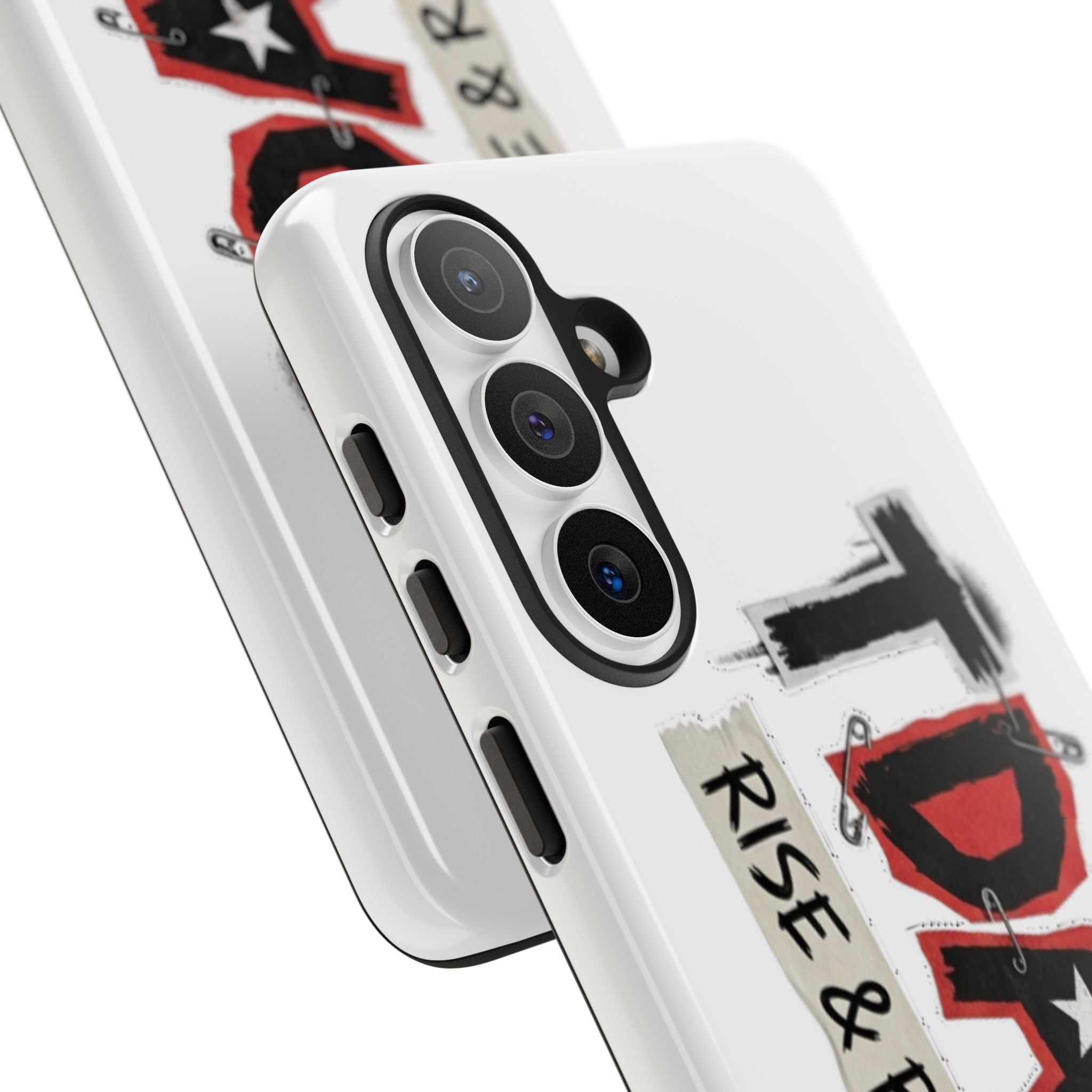 Tough Cases Phone Case – “TDASI Rise & Resist” Punk Graphic Protective Cover