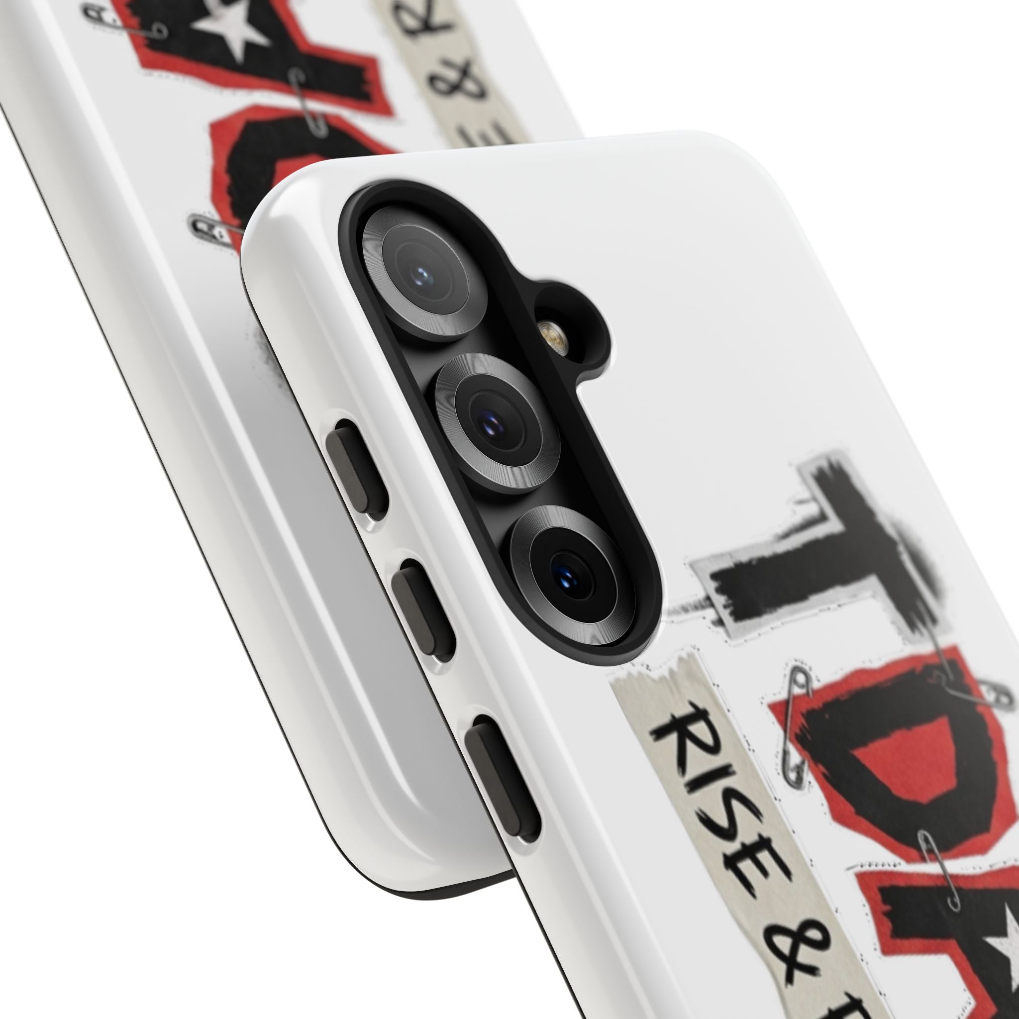 Tough Cases Phone Case – “TDASI Rise & Resist” Punk Graphic Protective Cover