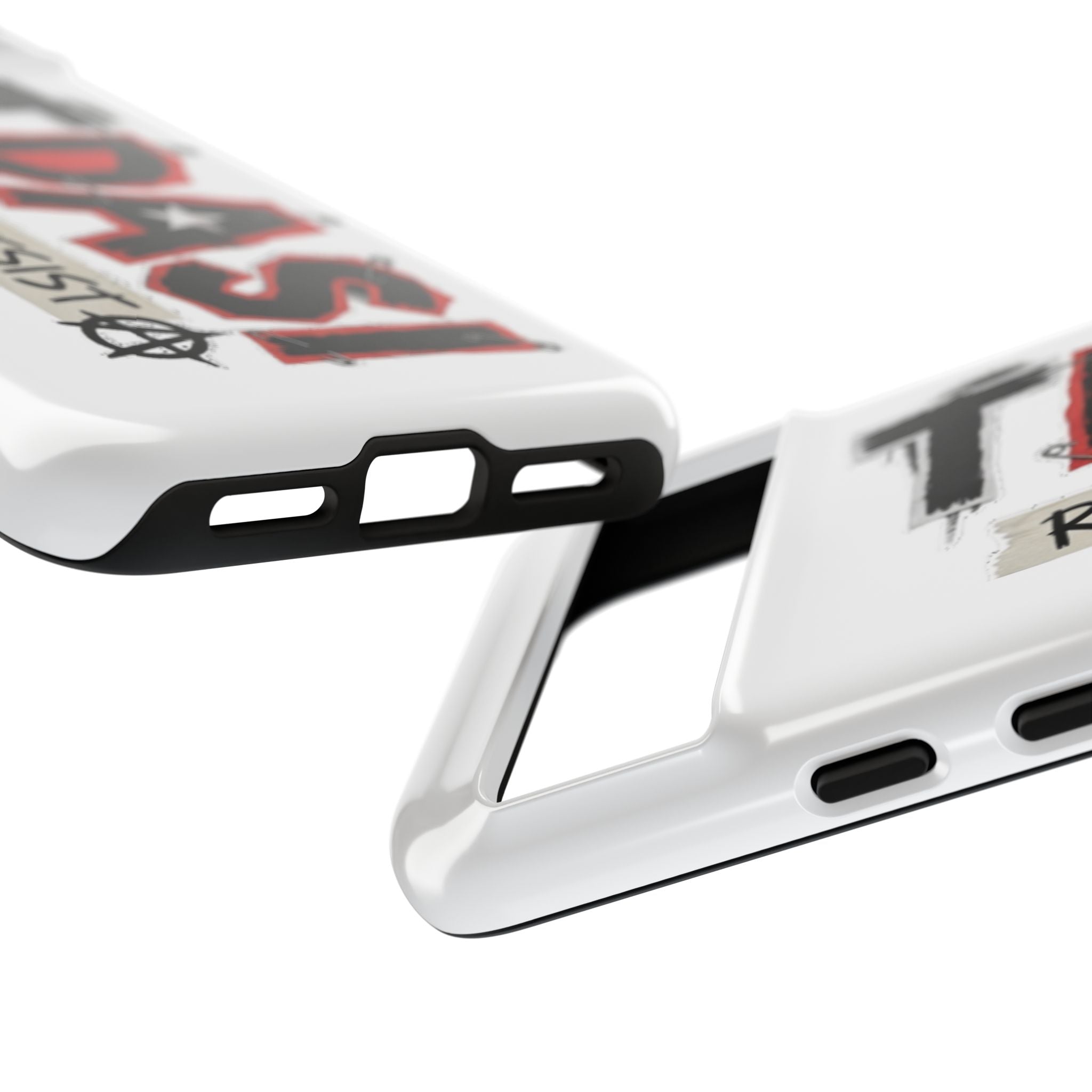 Tough Cases Phone Case – “TDASI Rise & Resist” Punk Graphic Protective Cover