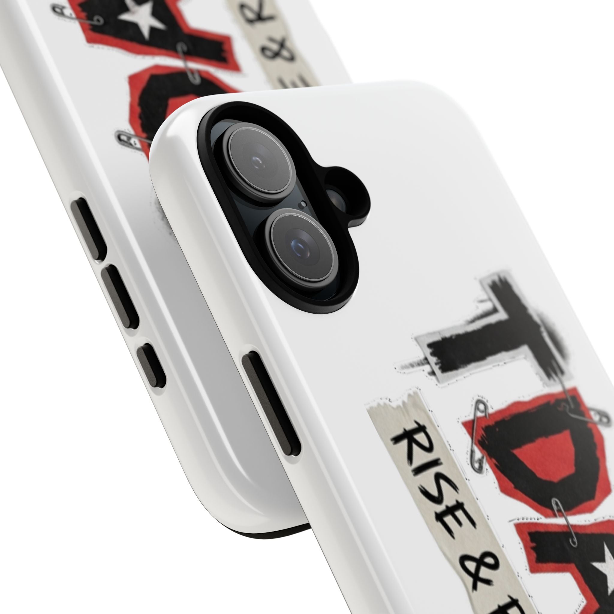 Tough Cases Phone Case – “TDASI Rise & Resist” Punk Graphic Protective Cover