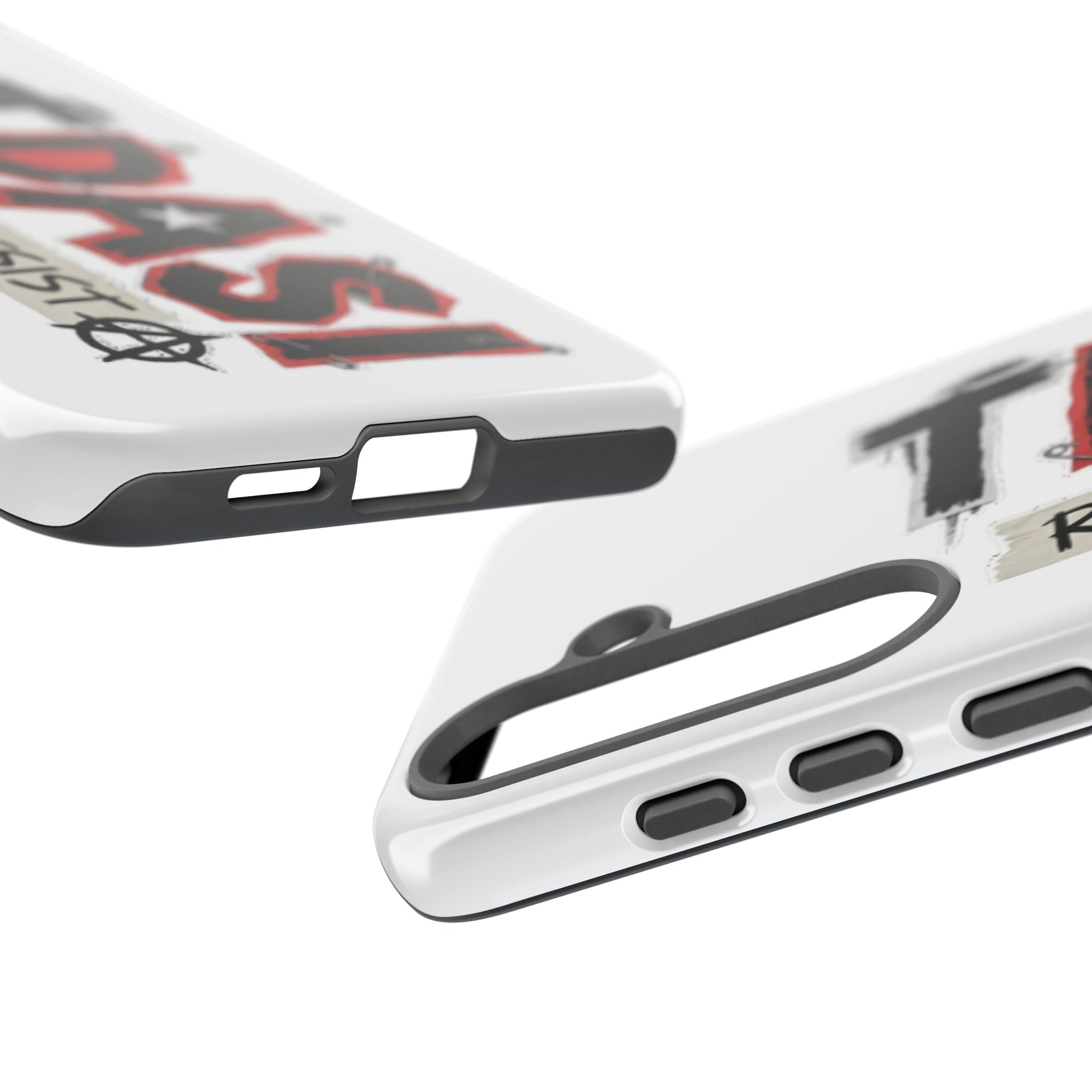Tough Cases Phone Case – “TDASI Rise & Resist” Punk Graphic Protective Cover