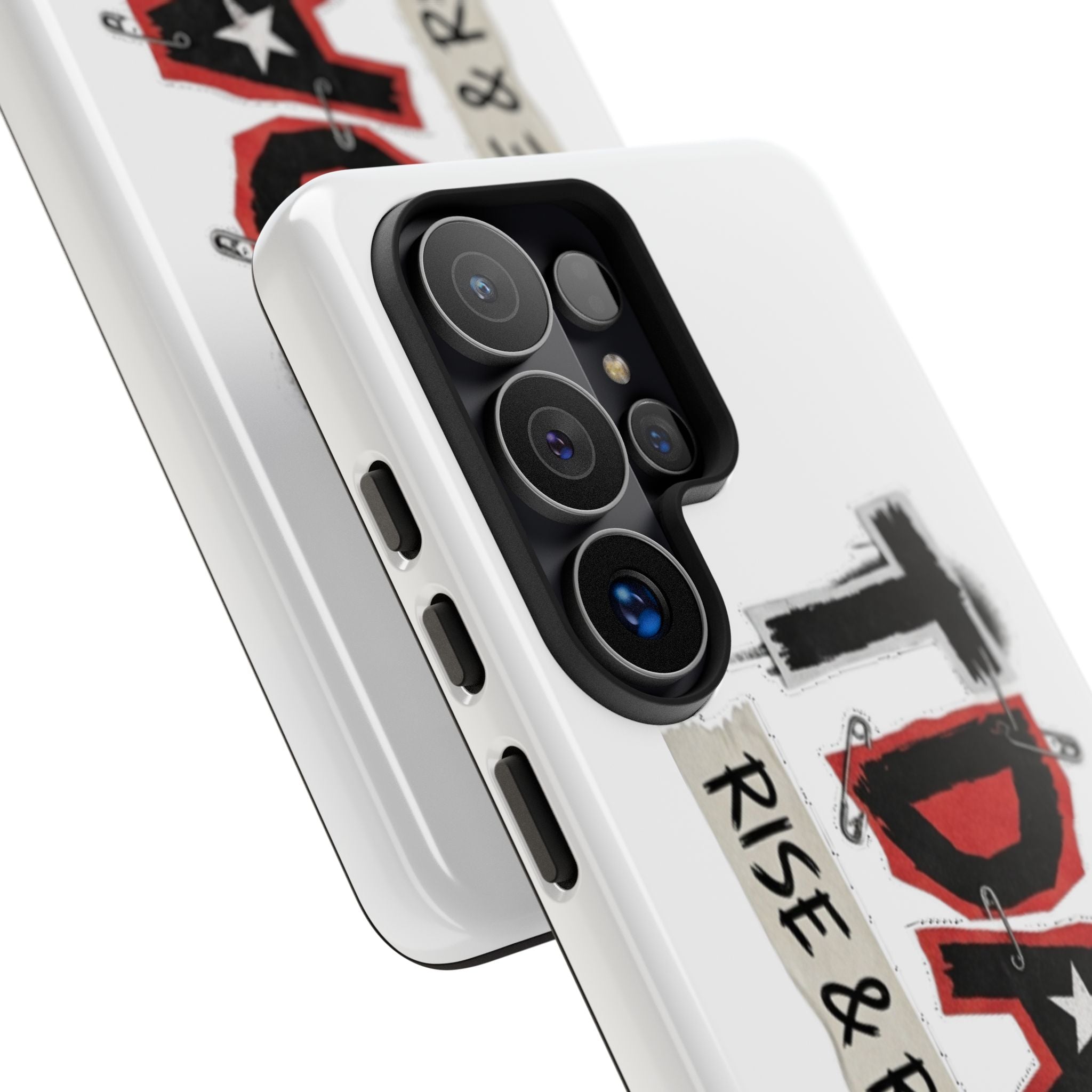 Tough Cases Phone Case – “TDASI Rise & Resist” Punk Graphic Protective Cover