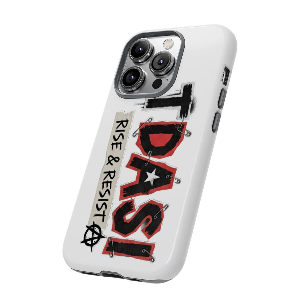 Tough Cases Phone Case – “TDASI Rise & Resist” Punk Graphic Protective Cover