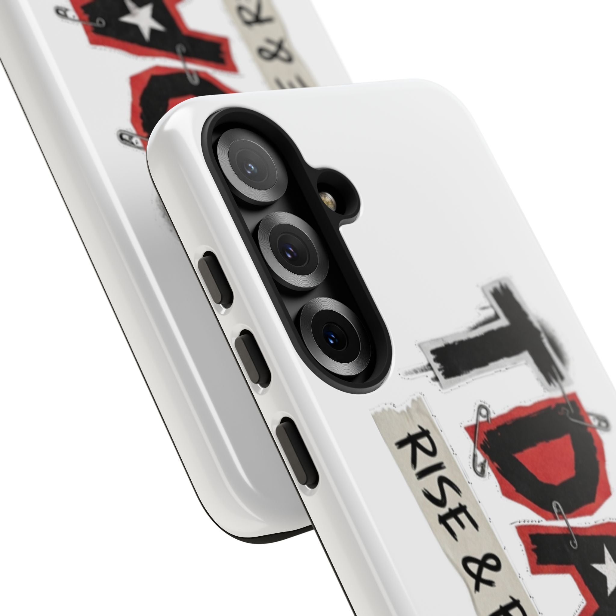 Tough Cases Phone Case – “TDASI Rise & Resist” Punk Graphic Protective Cover