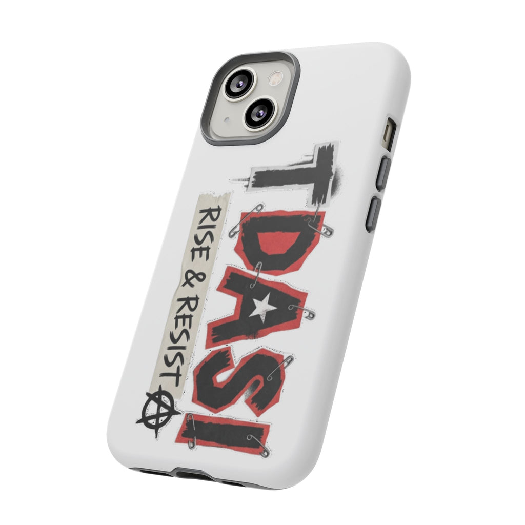 Tough Cases Phone Case – “TDASI Rise & Resist” Punk Graphic Protective Cover