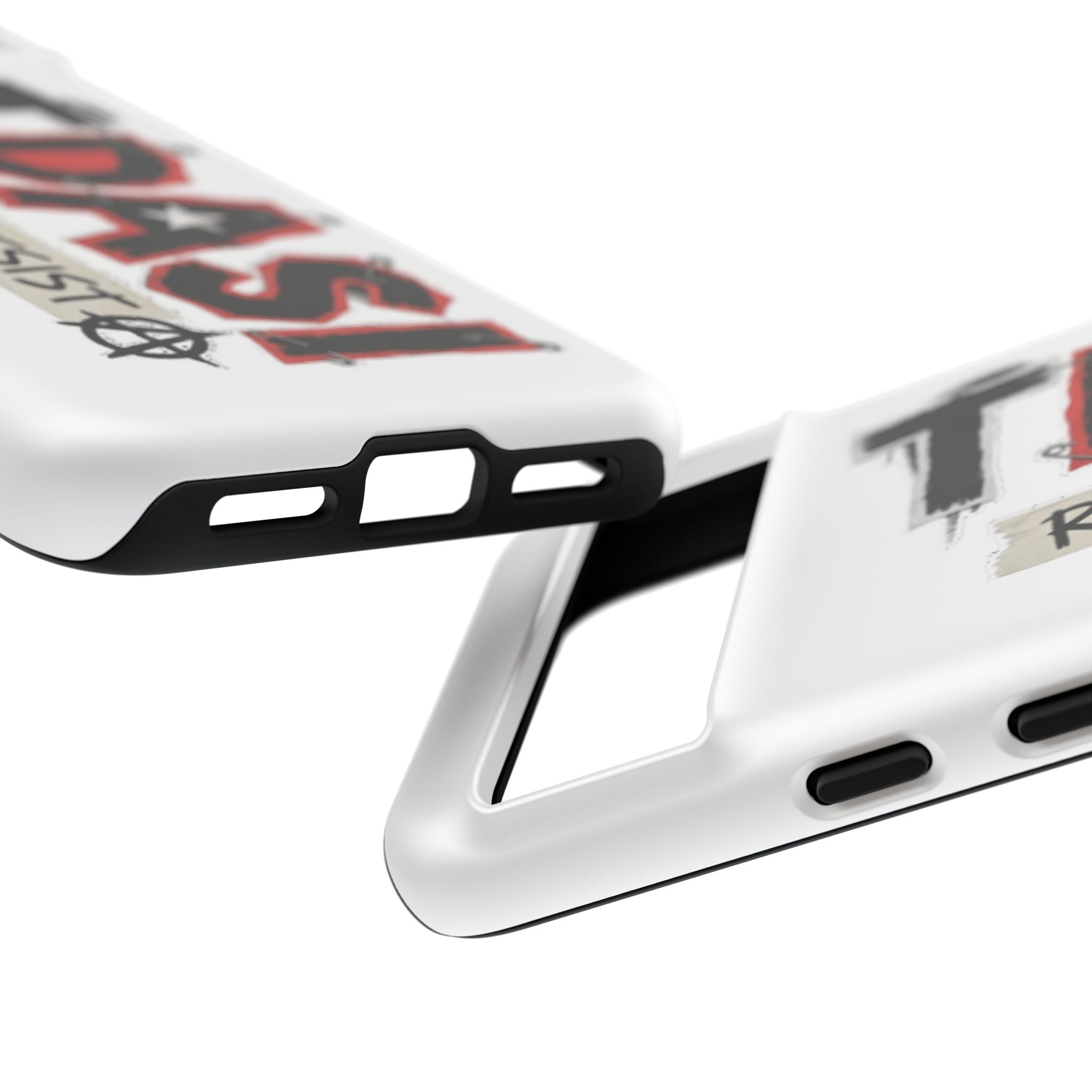 Tough Cases Phone Case – “TDASI Rise & Resist” Punk Graphic Protective Cover