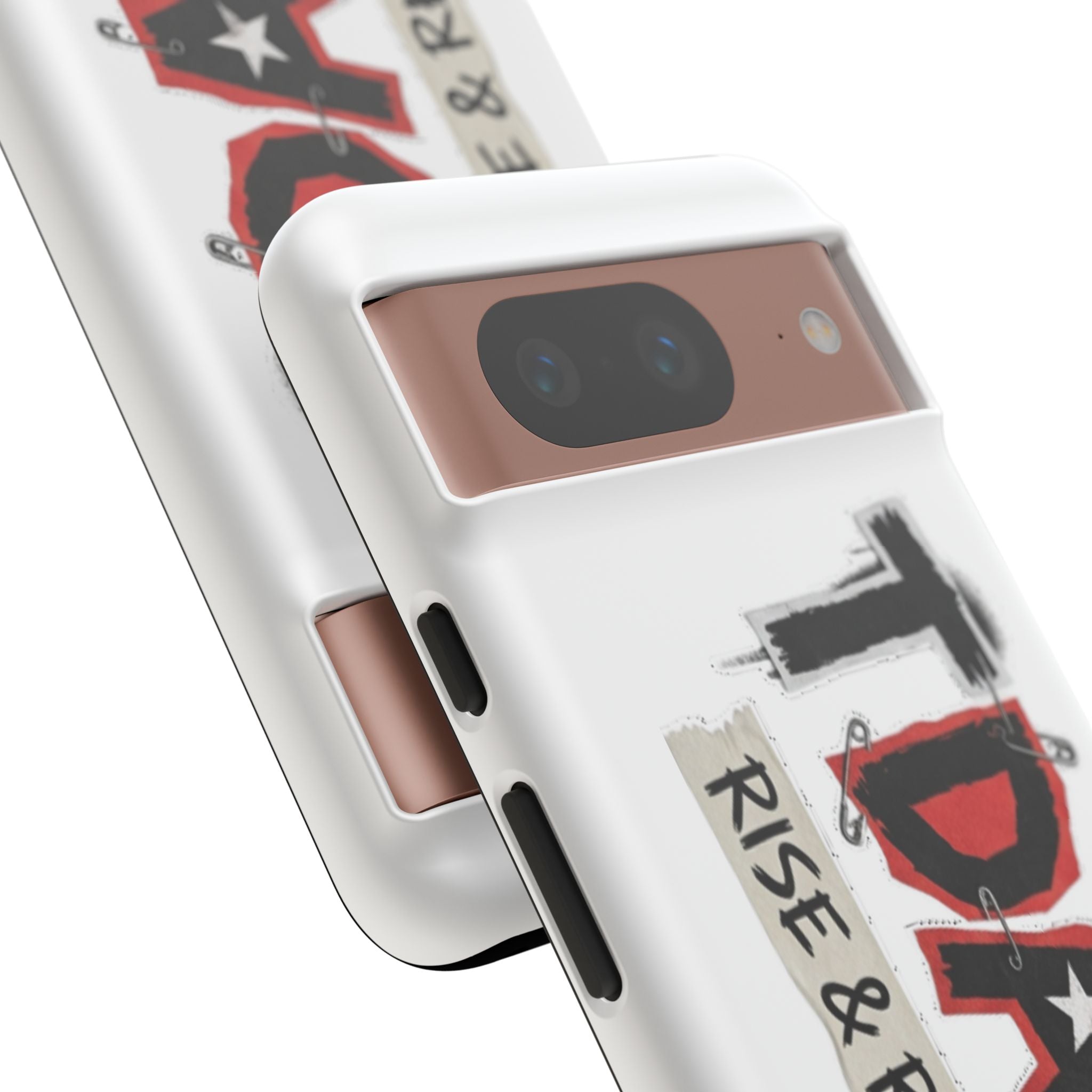 Tough Cases Phone Case – “TDASI Rise & Resist” Punk Graphic Protective Cover