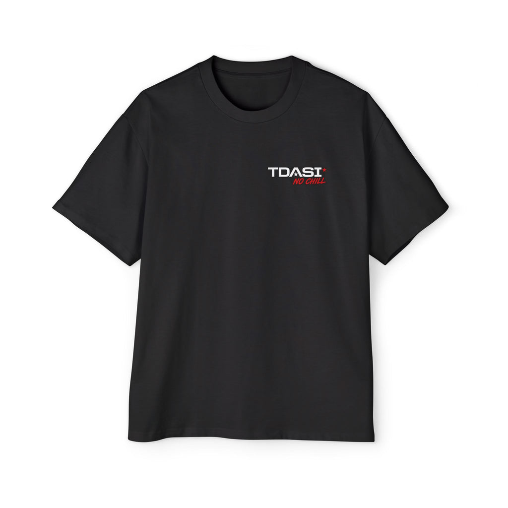 No Off Switch Tee — Racing Graphic Oversized Men’s T‑Shirt