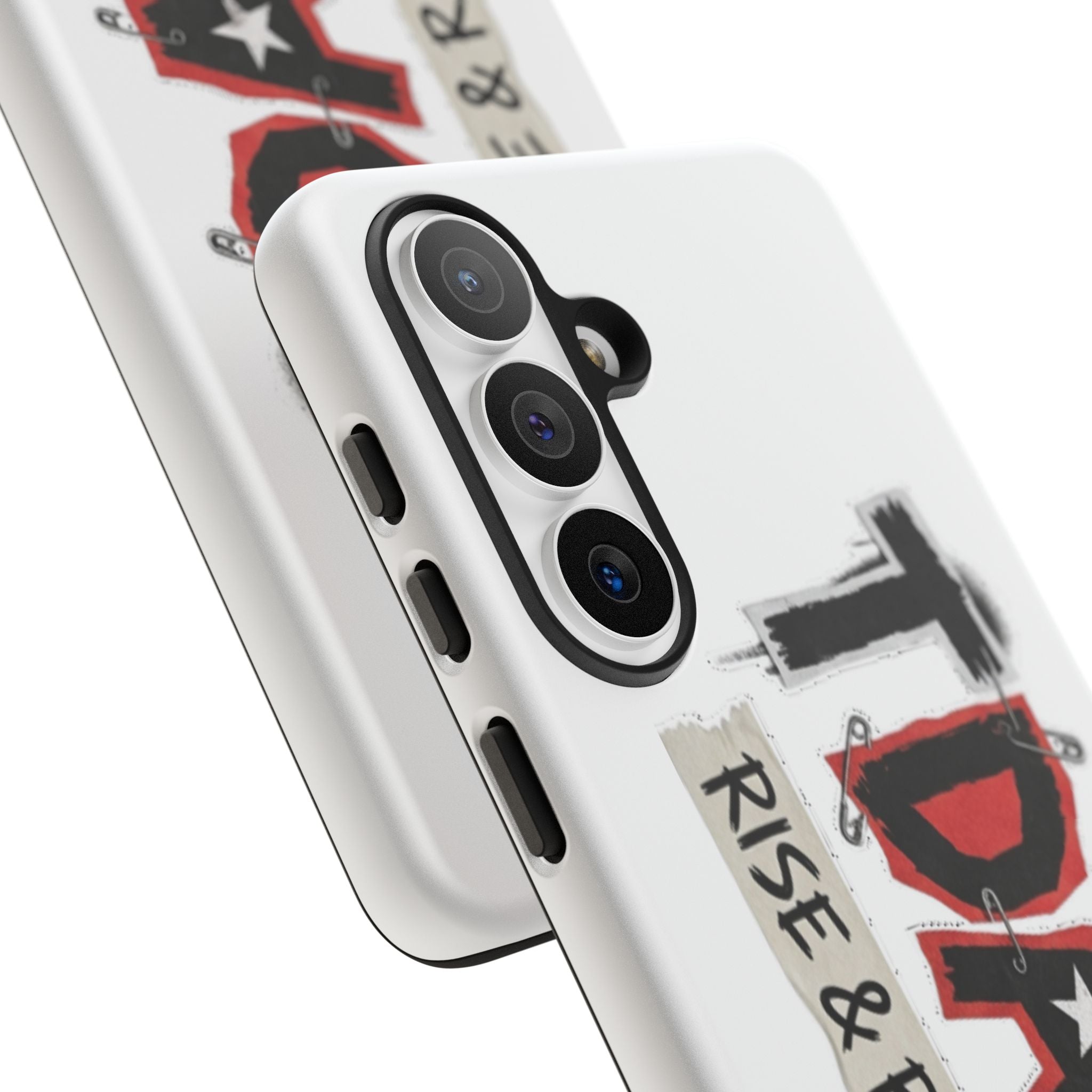 Tough Cases Phone Case – “TDASI Rise & Resist” Punk Graphic Protective Cover
