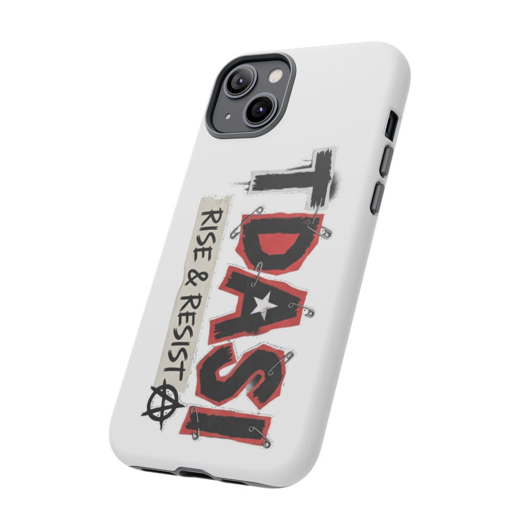 Tough Cases Phone Case – “TDASI Rise & Resist” Punk Graphic Protective Cover