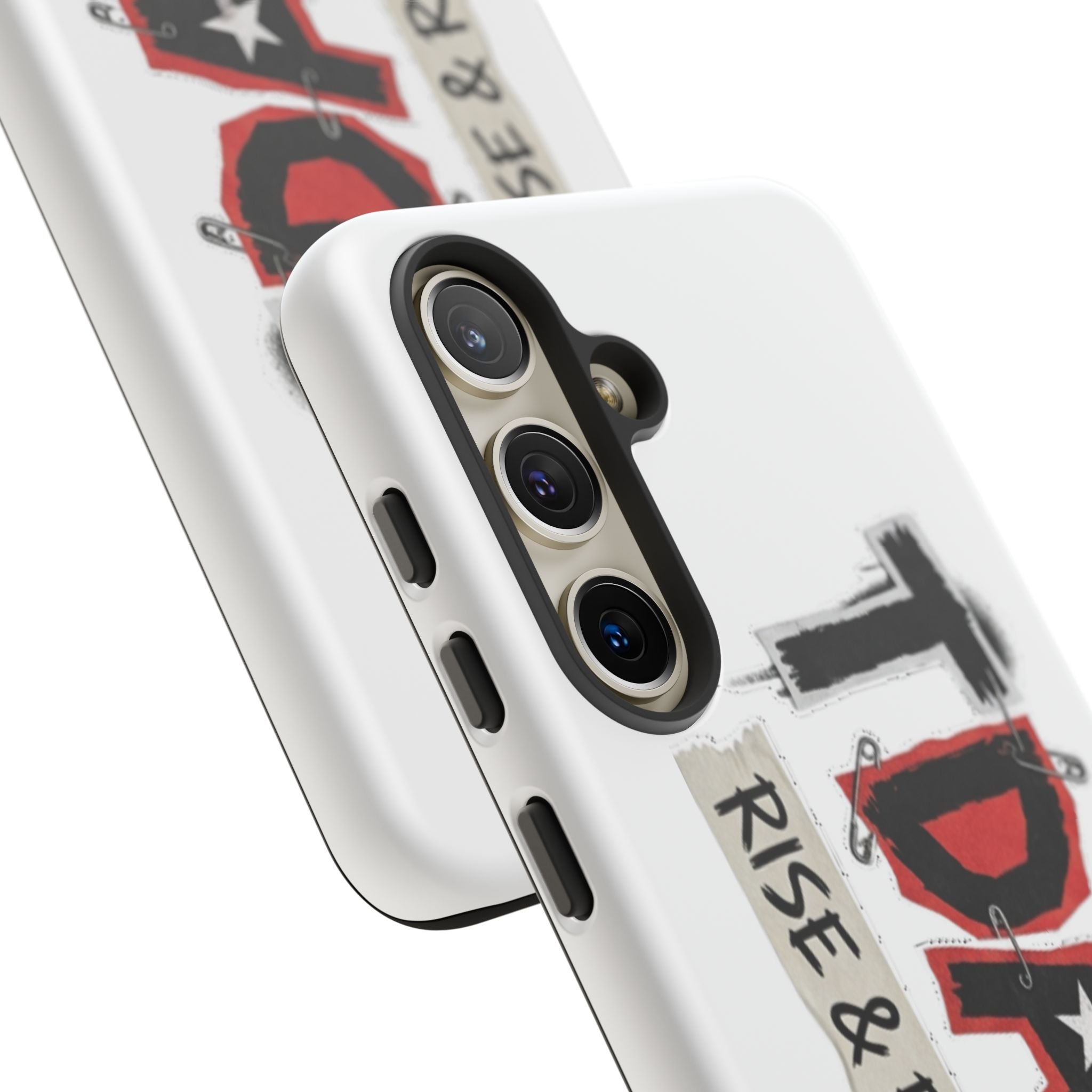 Tough Cases Phone Case – “TDASI Rise & Resist” Punk Graphic Protective Cover