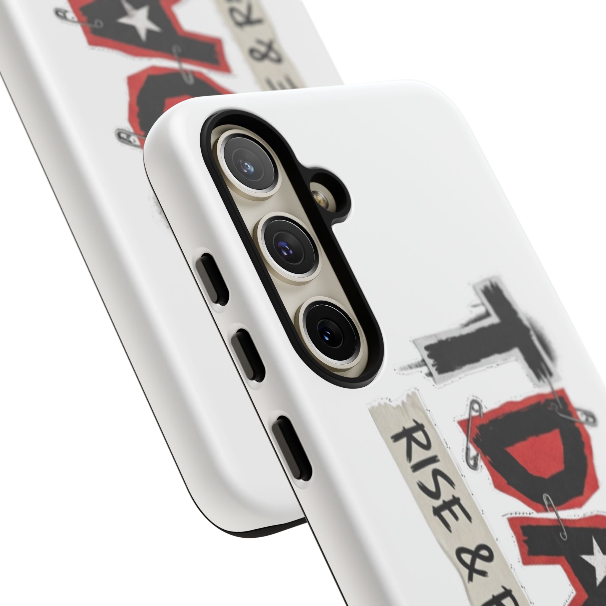 Tough Cases Phone Case – “TDASI Rise & Resist” Punk Graphic Protective Cover
