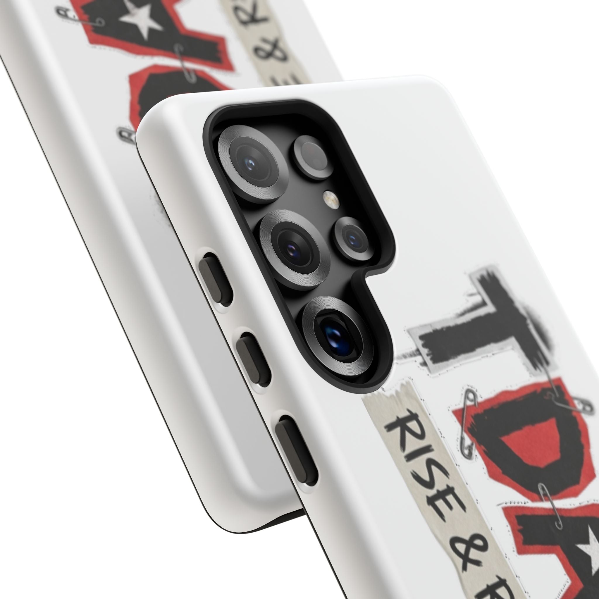Tough Cases Phone Case – “TDASI Rise & Resist” Punk Graphic Protective Cover