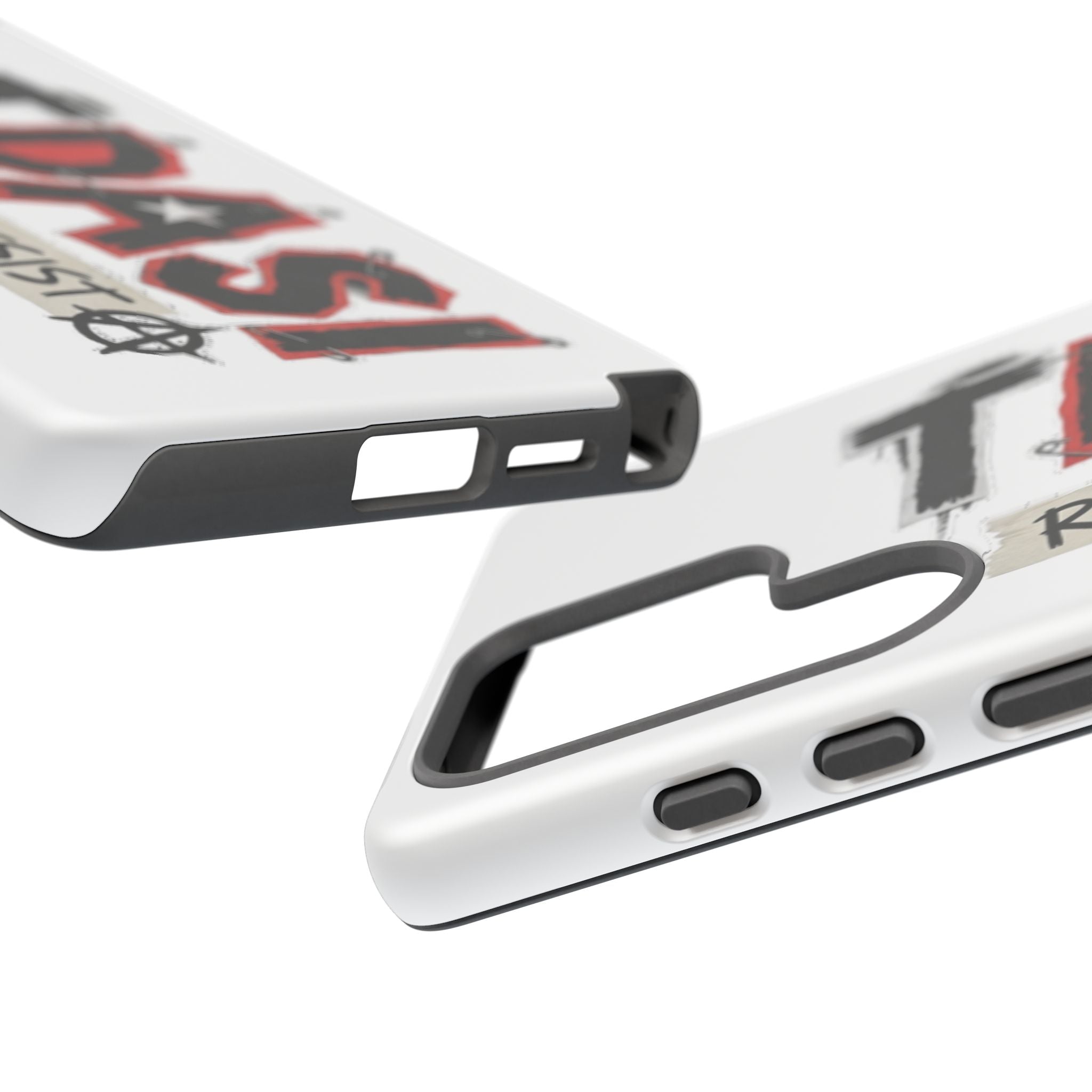 Tough Cases Phone Case – “TDASI Rise & Resist” Punk Graphic Protective Cover