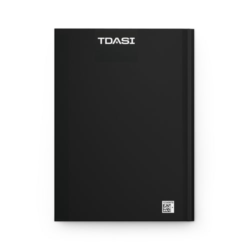 TDASI Productivity Hardcover Journal — No Time Wasted, Efficient Focus Notebook