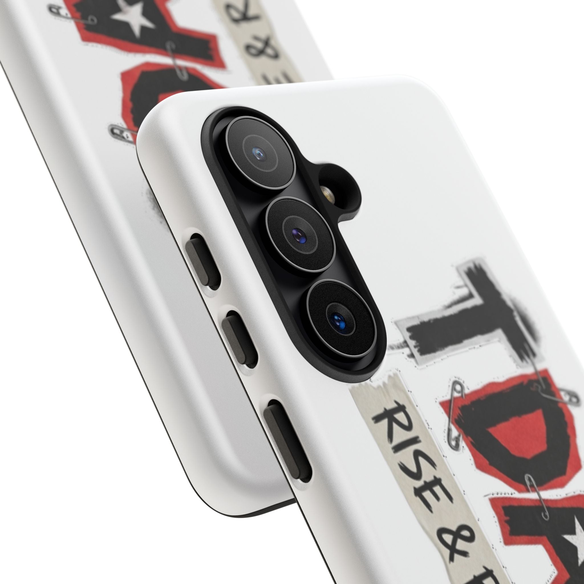 Tough Cases Phone Case – “TDASI Rise & Resist” Punk Graphic Protective Cover